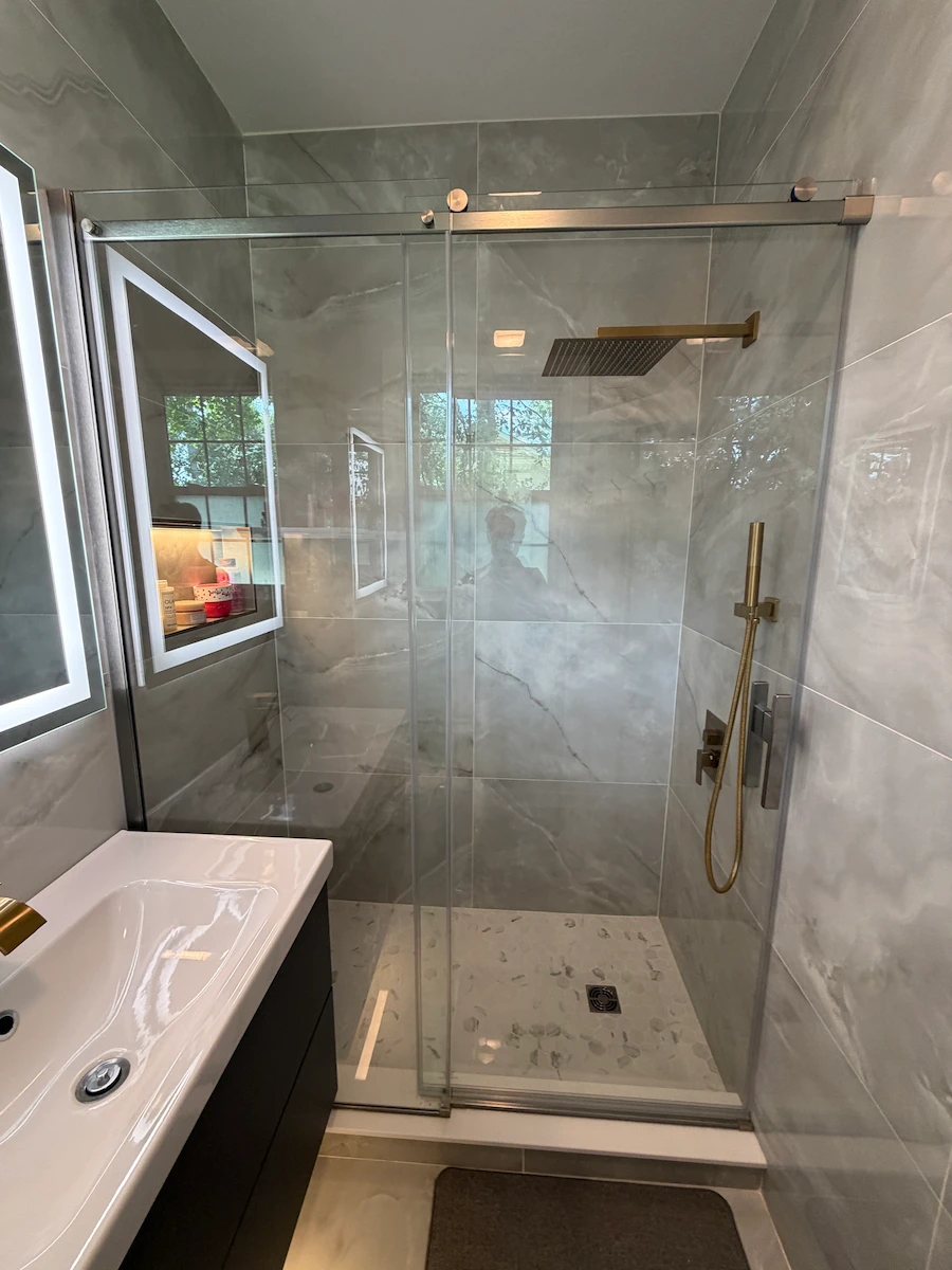 Bathroom after renovation in Johns Creek GA