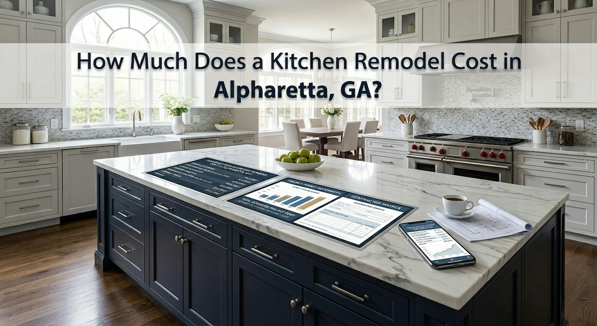 Kitchen remodel cost guide Alpharetta